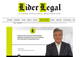 Entrevista Lider Legal Xavier Ruiz